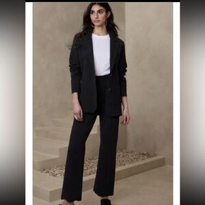 Banana Republic Milano Flare Cropped Sweater Pants XL Tall NWT work dress pants